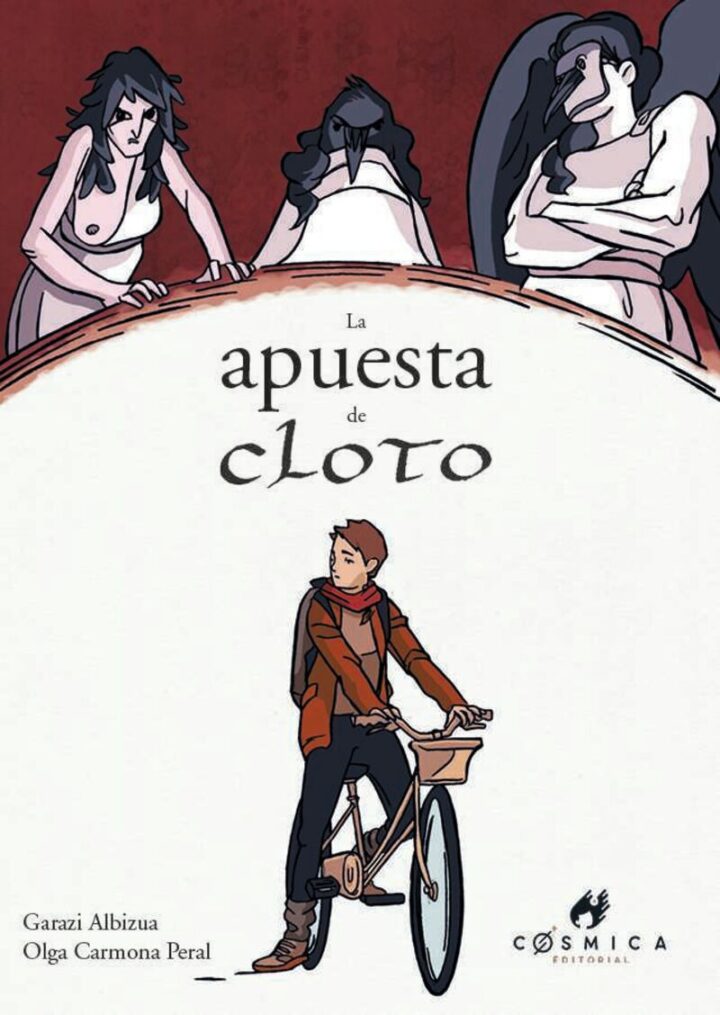 Garazi  Albizua  “La  apuesta  de  Cloto”  (Komikiaren  aurkezpena  /  Presentación  del  cómic)